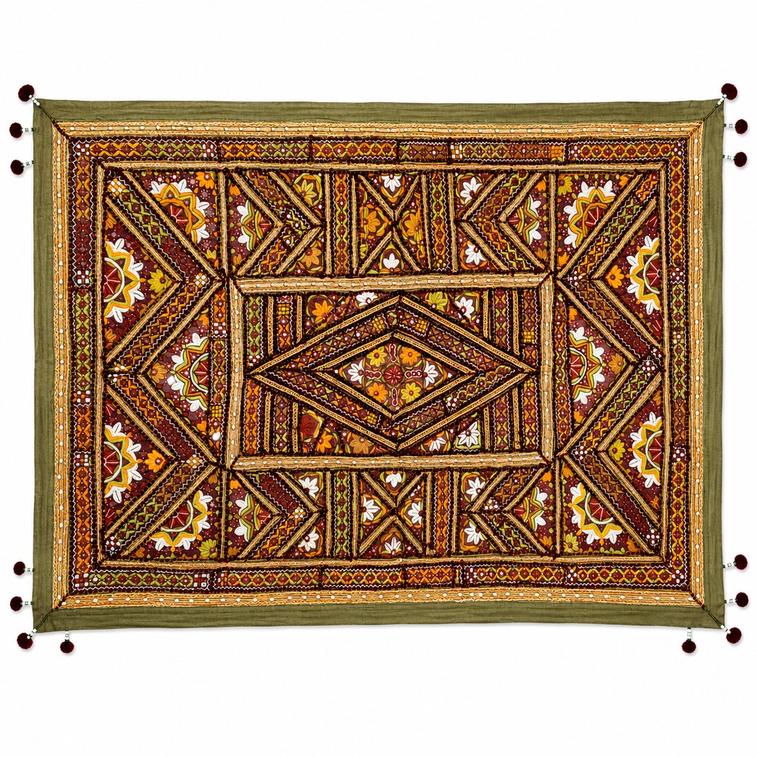 Antique Gold Frame Panel