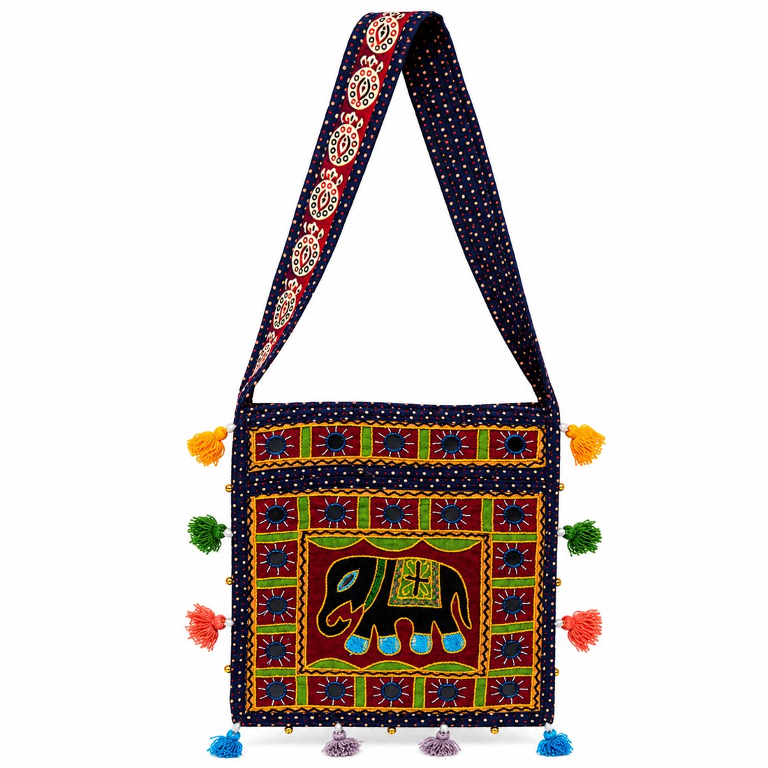 Rangila Elephant Banjara Shoulder Bag