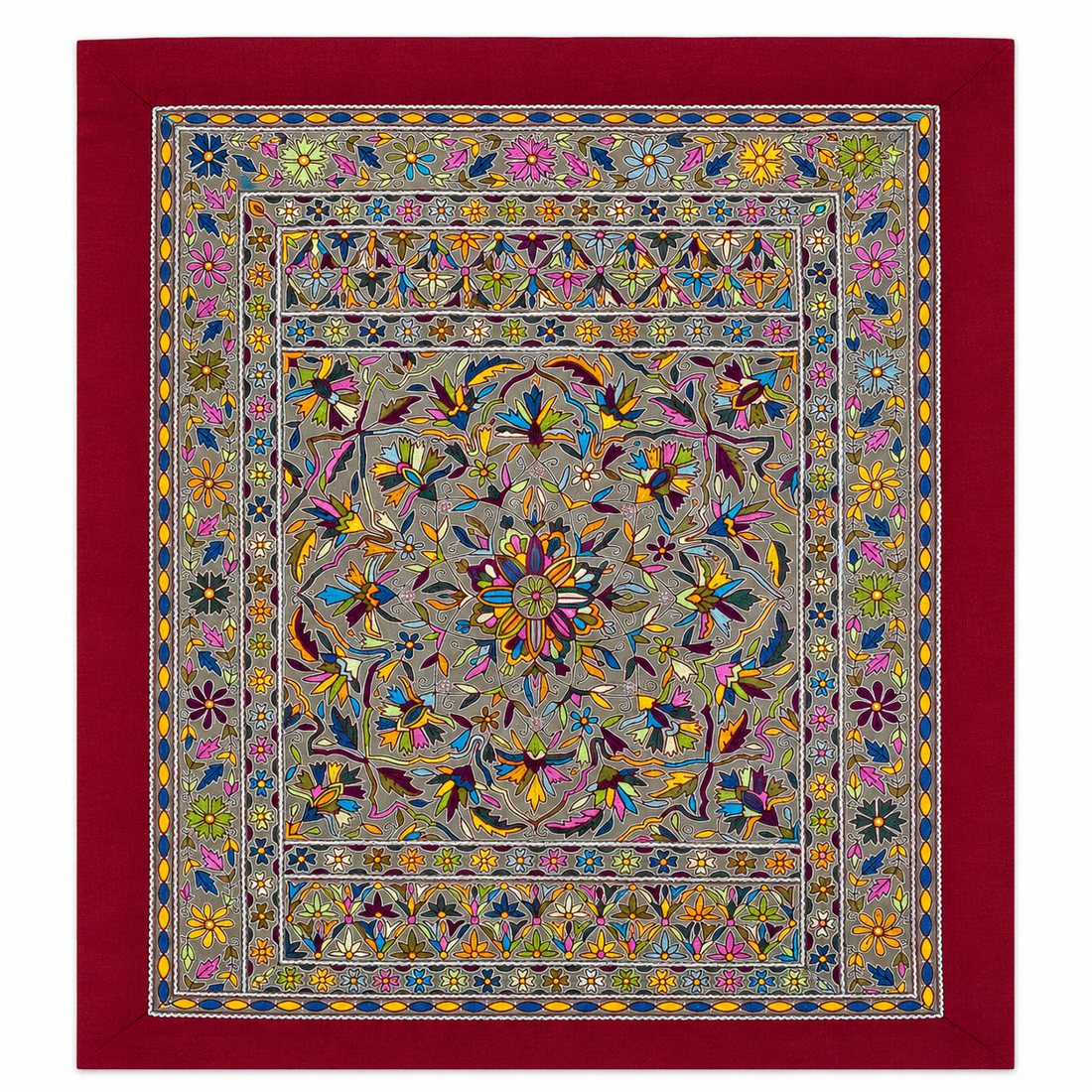 Pastel Medallion Tapestry