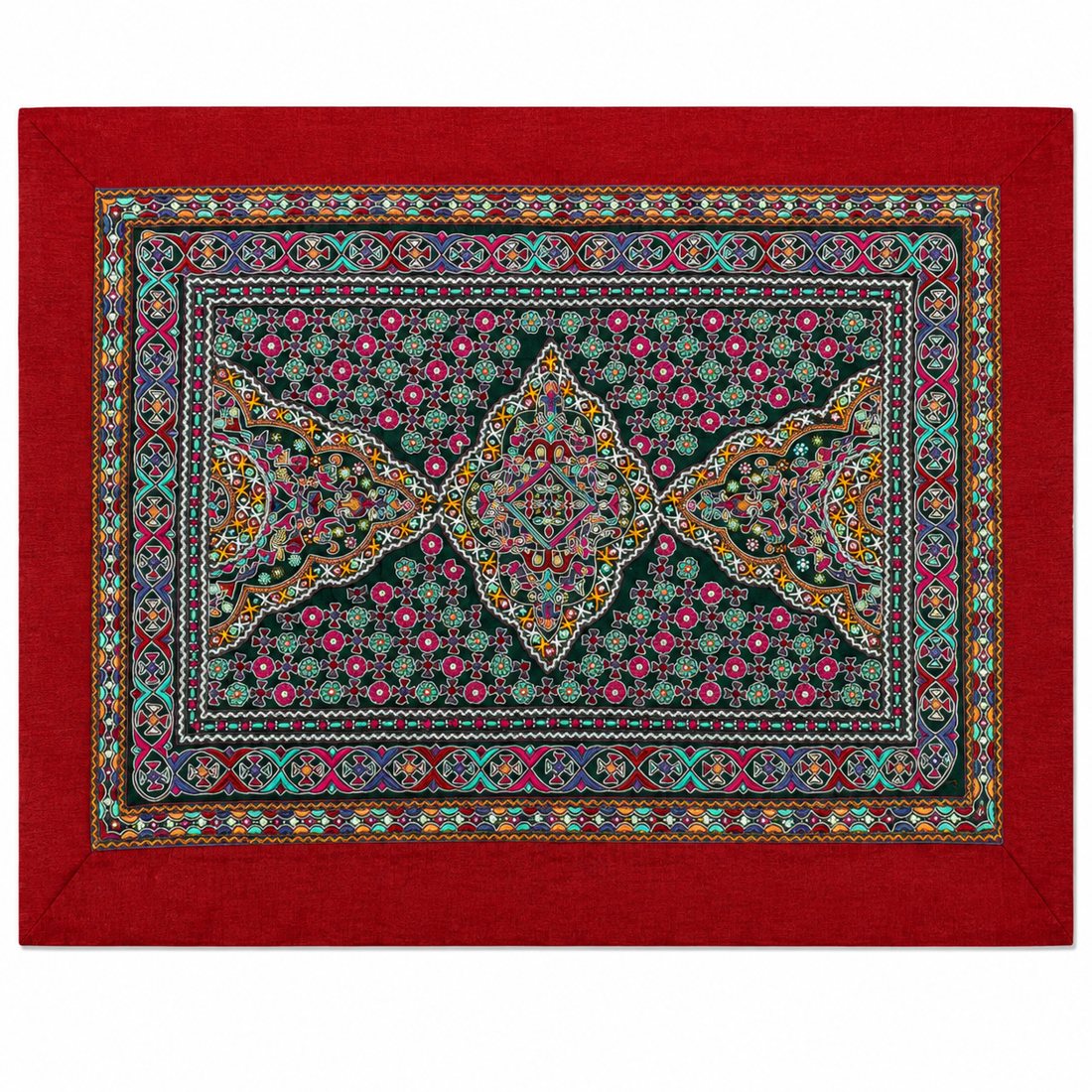 Crimson Border Diamond