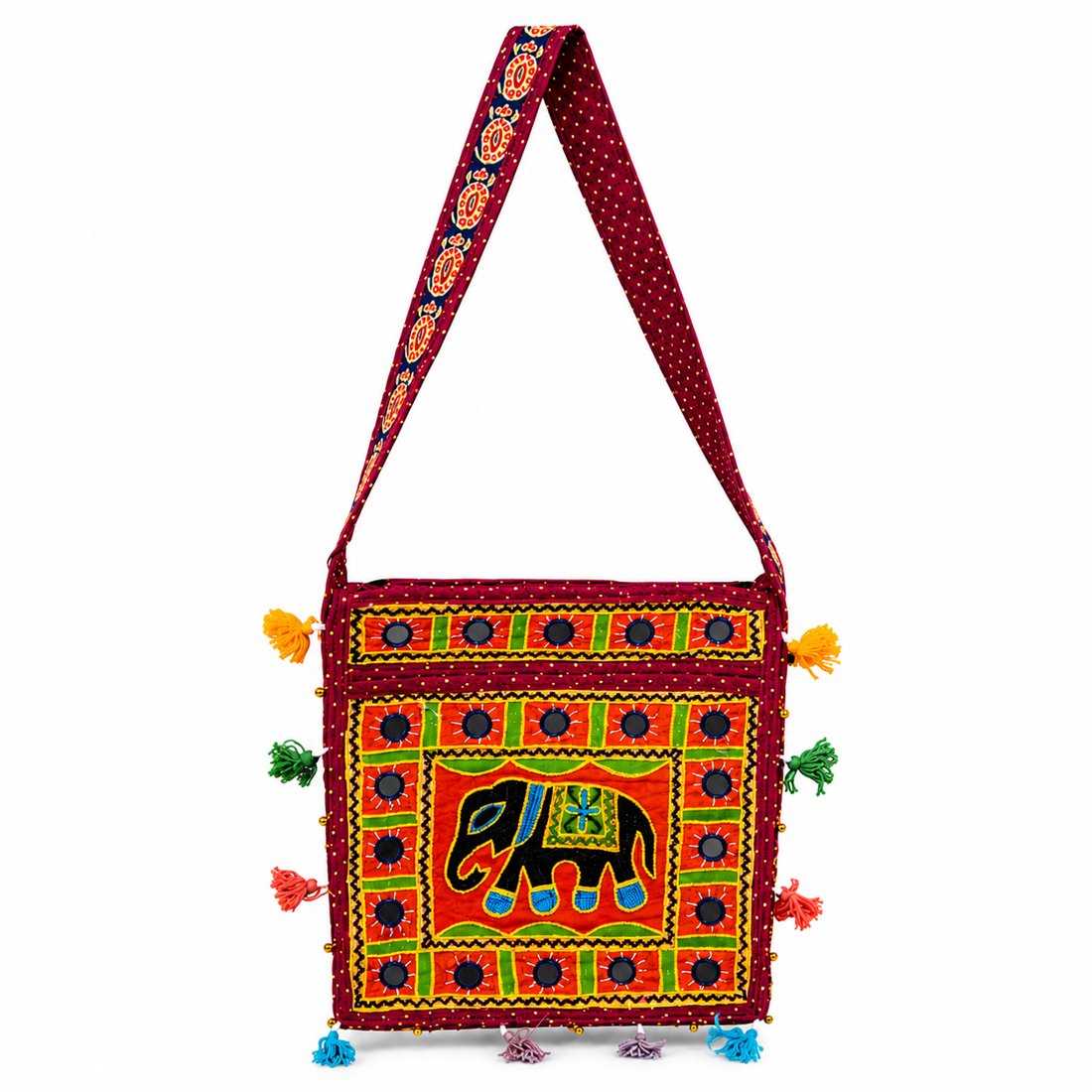 Rangrez Elephant Banjara Shoulder Bag