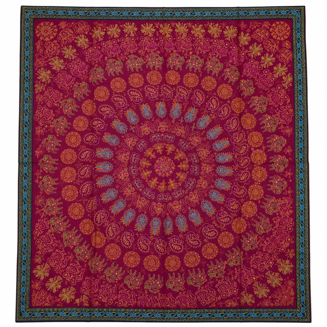 Rose Mandala Tapestry