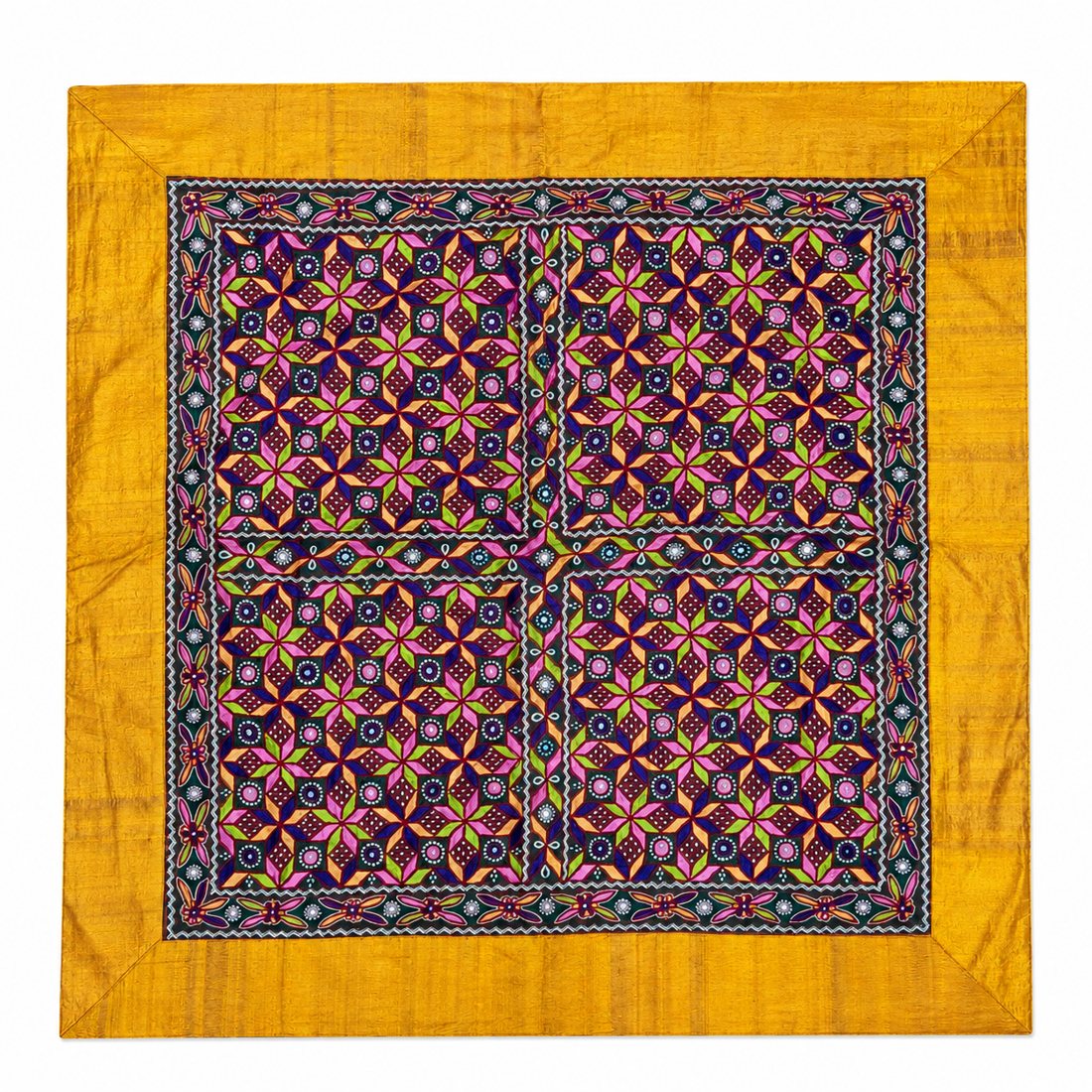 Mustard Silk Star Field